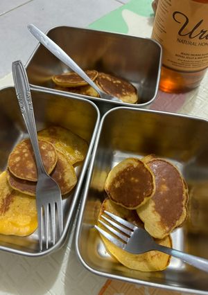 Foto resep Pancake pisang simple sehat