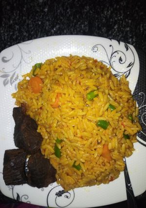 A picture of TuRmeric Rice.