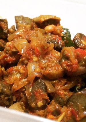 Foto resep Tumis pedas Ati Ampela