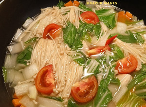 Gambar Sup Sayur Campur Diet Style