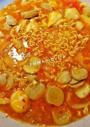 Foto resep Seblak Kuah Pedas