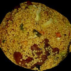 A picture of Pearl couscous.
