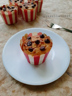 Foto resep Muffin tape keju eggless