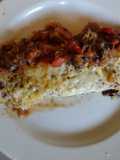 Canelones rellenos con berenjena, ricota y nueces