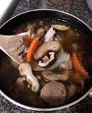 Shiitake Chicken Soup Hot pot