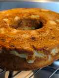 Torta matera de peras y arándanos sin azúcar