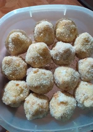 Una foto de Coxinhas de salmón