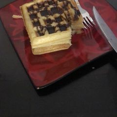 A picture of Waffles.