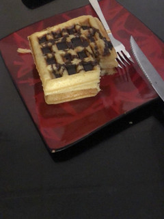 A picture of Waffles.