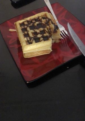 A picture of Waffles.