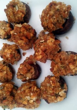 A picture of Quick Stuffed Mushrooms.