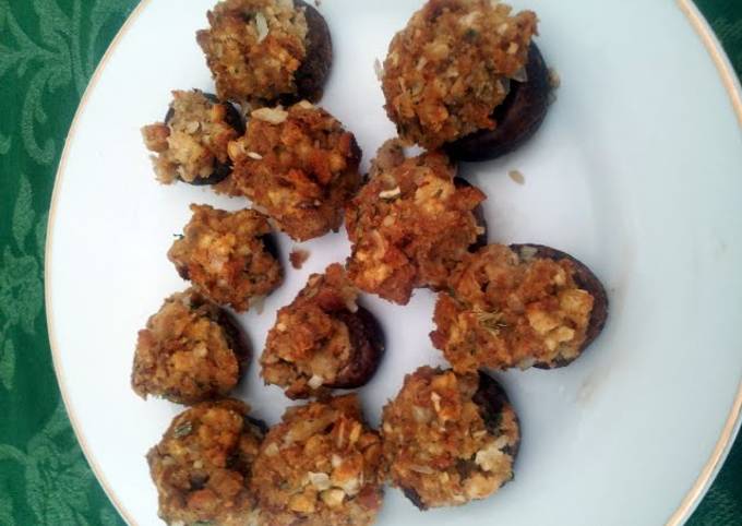 Quick Stuffed Mushrooms