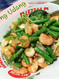 Foto resep Oseng Udang & Kacang Panjang