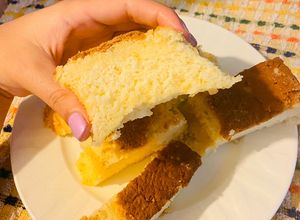 Una foto de Budín de maicena sin tacc