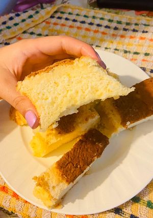 Una foto de Budín de maicena sin tacc