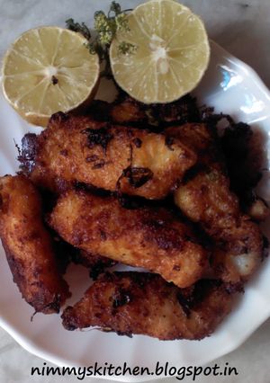 A picture of Masala Fish Fry.