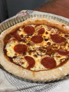 Una foto de Pizza estilo Italiana