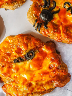Una foto de Pizzetas Halloween