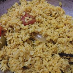 A picture of Tikka Masala Pulao.