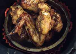 Alitas de Pollo crocantes en la Freidora de Aire