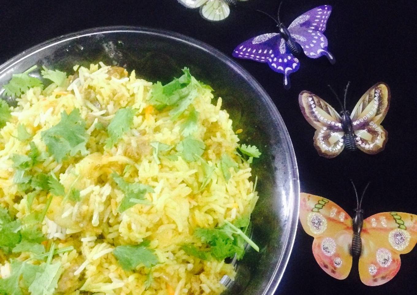 Chana biryani