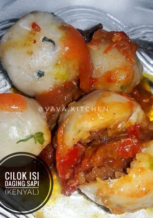 Foto resep Cilok Isi Daging Sapi (Kenyal)