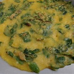 A picture of Drumstick leaves chilla.
