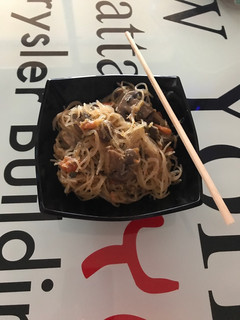 Una foto de Verduras con carne. Estilo Wok(Salteado)