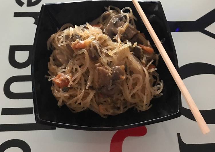 Verduras con carne. Estilo Wok(Salteado)