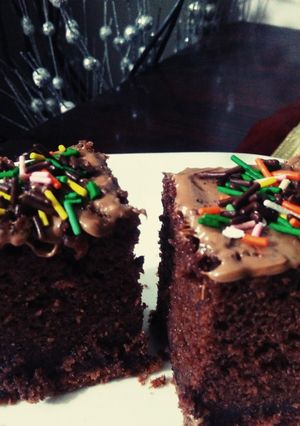 A picture of Chocolate Brownies !!.