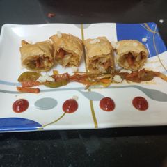A picture of वेज स्प्रिंग रोल (Veg Spring Roll Recipe In Hindi).