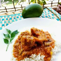 A picture of Mango Mutton.