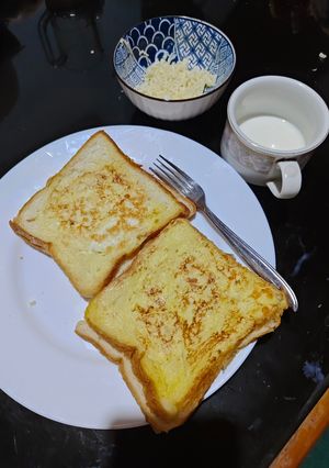 Foto resep Roti bakar mozzarella