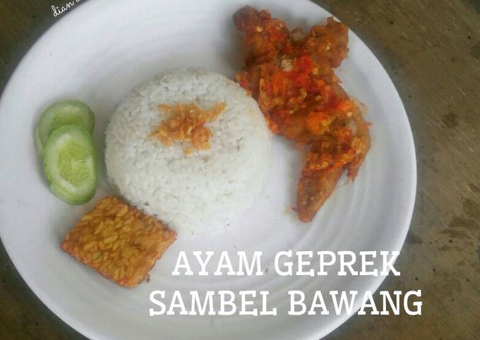 Ayam Geprek Sambel Bawang