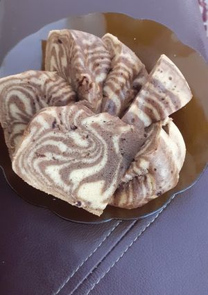 Foto resep Bolu Zebra Kukus