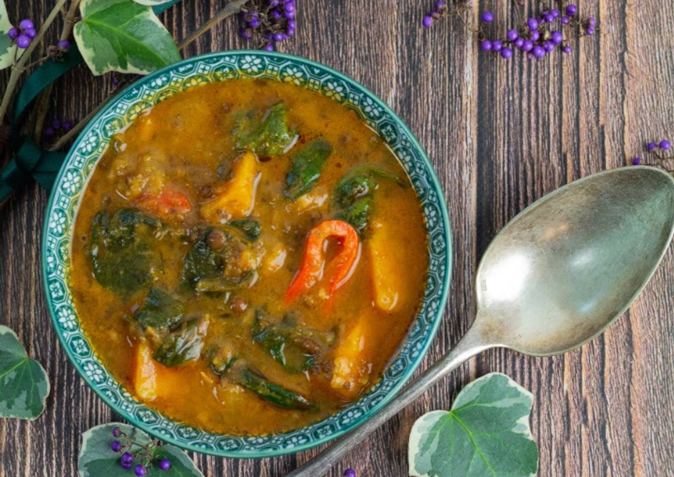 Soupe marocaine aux lentilles