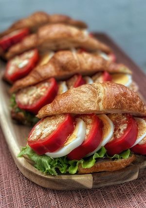 Reggeli töltött paprika recept fotója