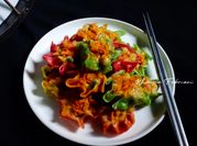 Gambar udang dan wakame