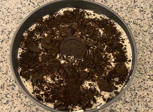 Una foto de Cheesecake de Óreo