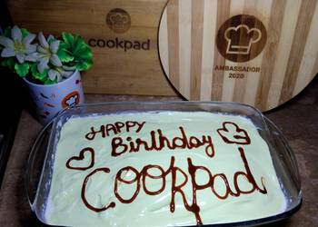 How to Recipe Appetizing Three milk cake with Cookpad 