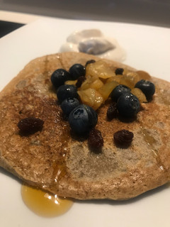 Φωτογραφία της συνταγής Pancakes με βρώμη