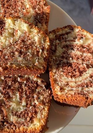صورة لوصفة ماربل كيك 🤍🍫