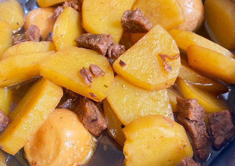 Tips membuat Resep  masak lezat  Semur  Daging  Kentang  Kecap 