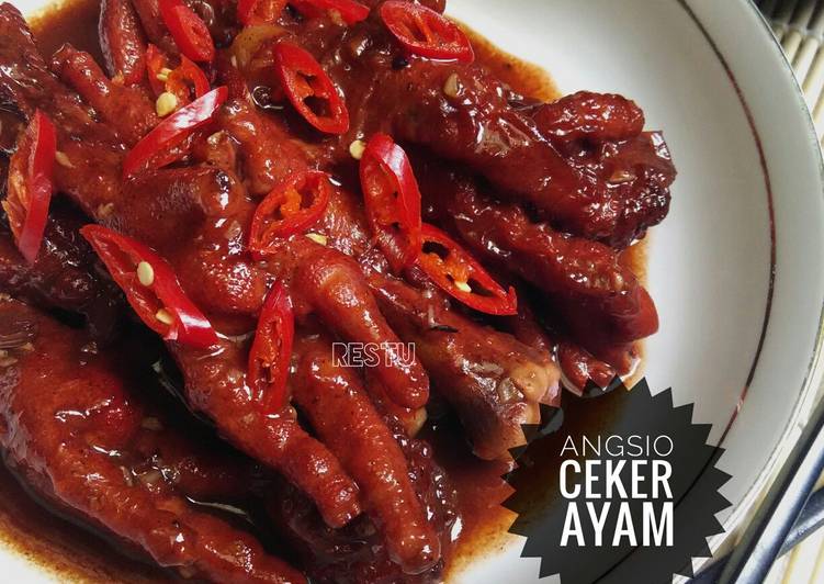 8 Resep: Angsio Ceker Ayam / Dimsum Ceker Ayam Anti Ribet!