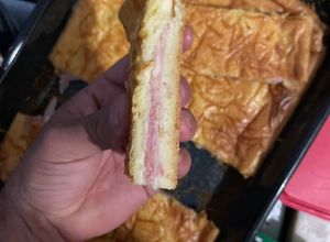 Una foto de Torta de fiambre batida