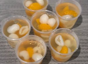 Foto resep Jelly jeruk mandarin longan