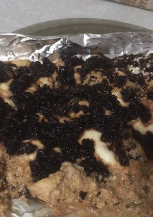 Фото Куриная запеканка с творогом и черносливом пп.