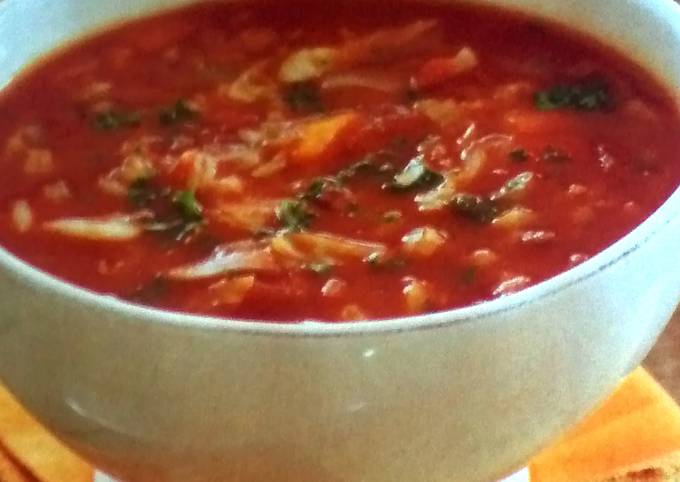 Recipe of Perfect Bacon, Tomato &amp; Barley Soup