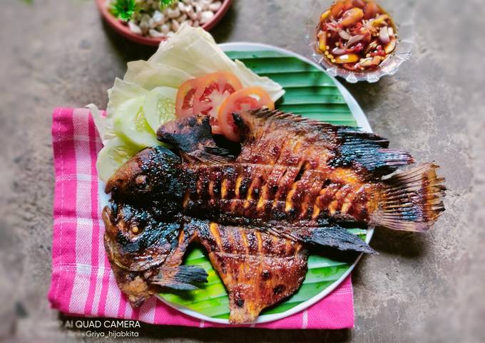 Ikan bakar sambal kecap