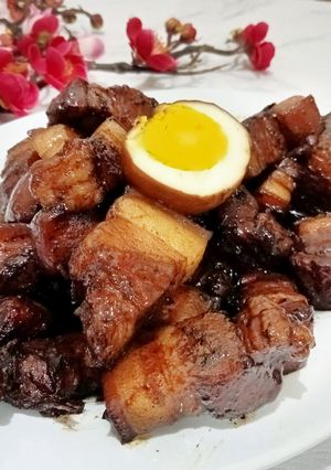 Foto resep Red Braised Pork Belly / 红烧肉 Hong Shao Rou